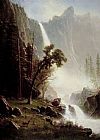Albert Bierstadt Bridal Veil Falls Yosemite painting